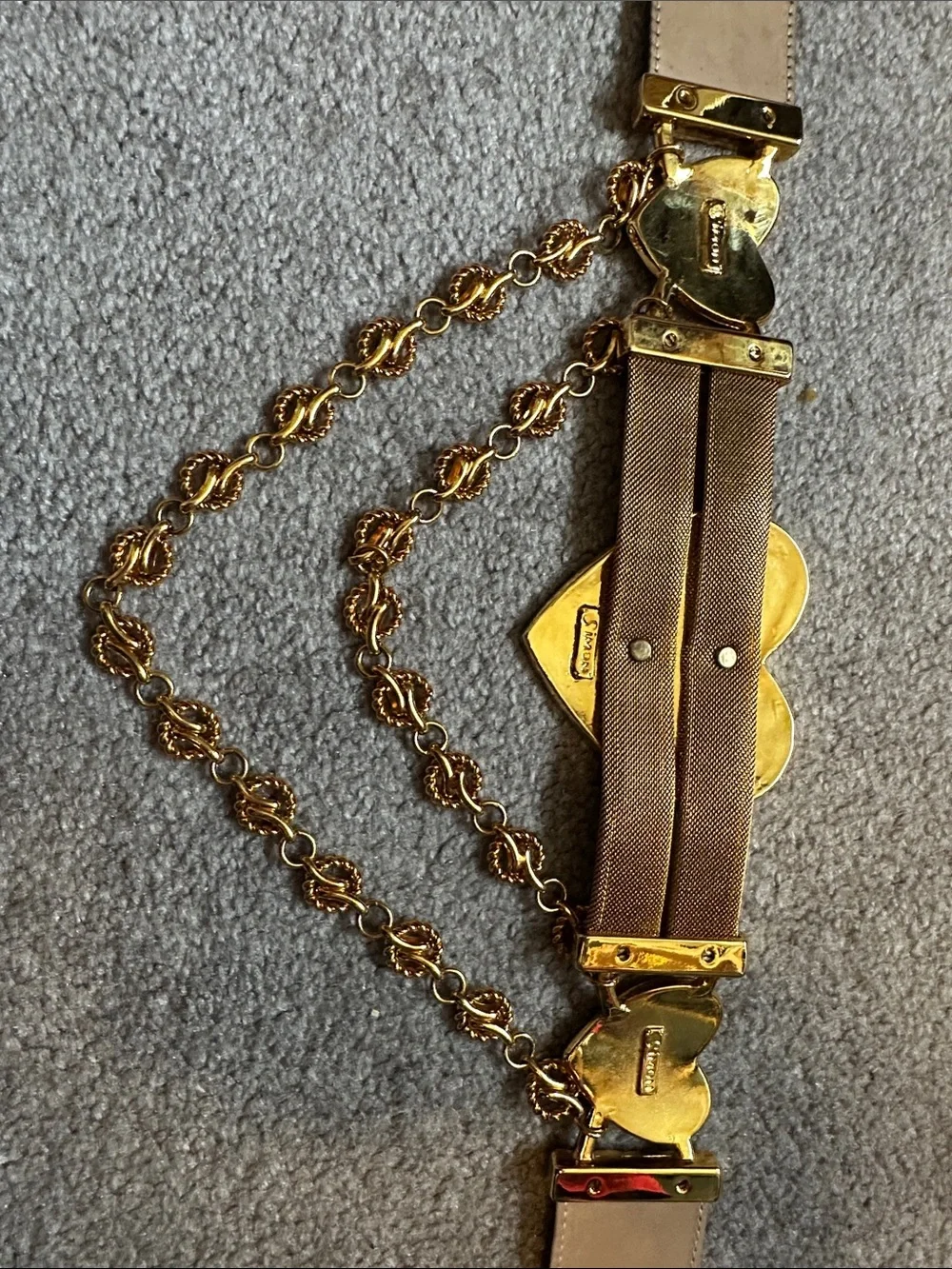 Belts by Simon vintage luxury